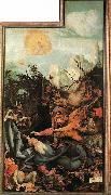 Matthias Grunewald The Temptation of St Anthony oil painting artist